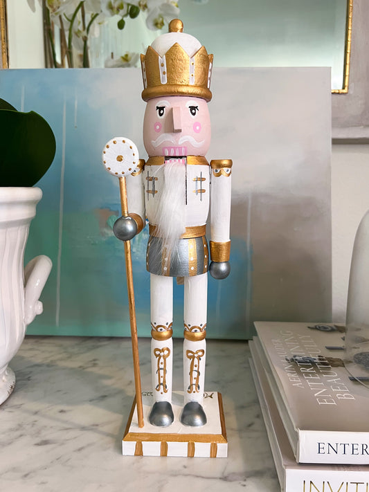 14” Nutcracker - White I
