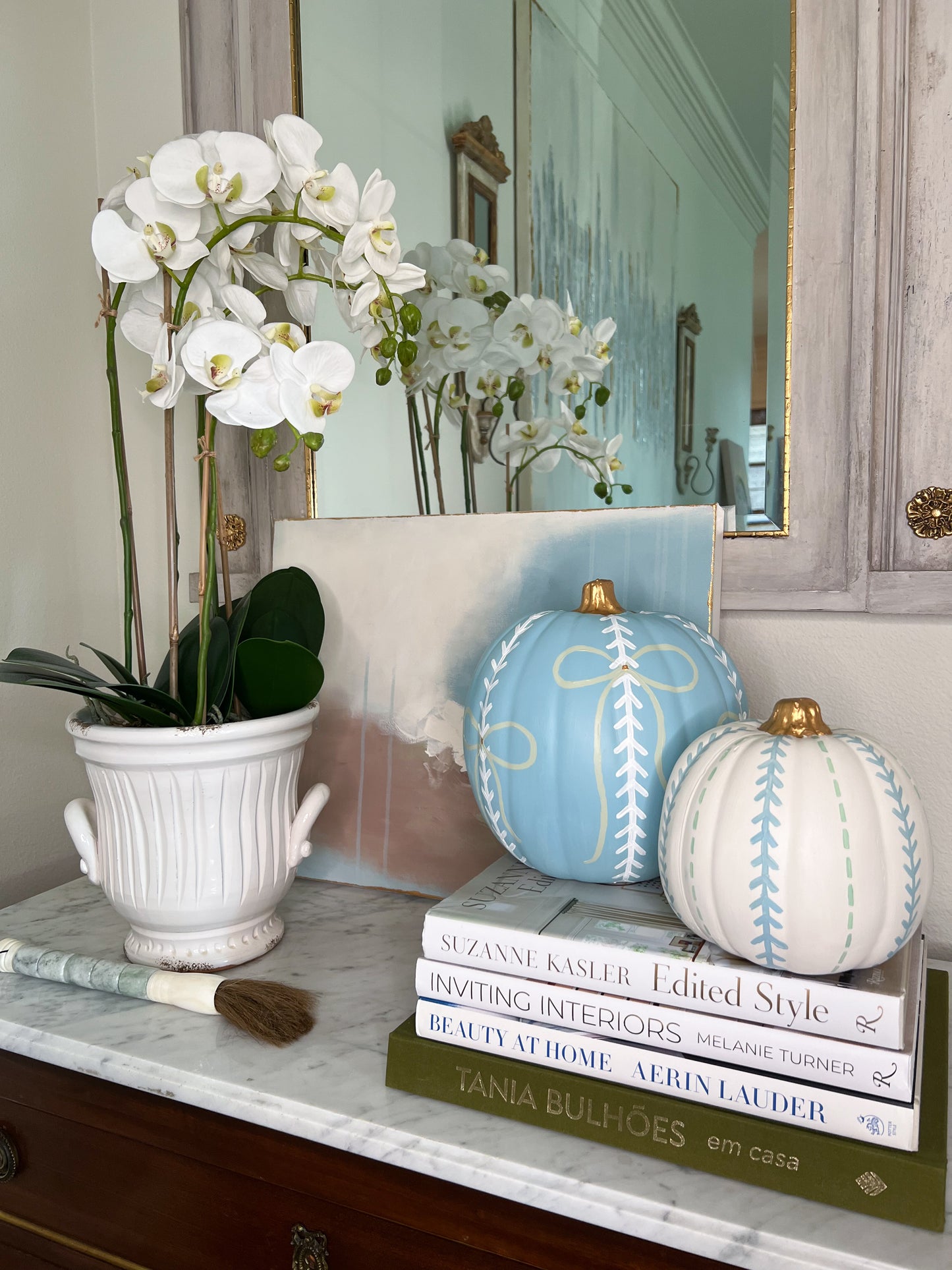 Medium French Blue Pumpkin I