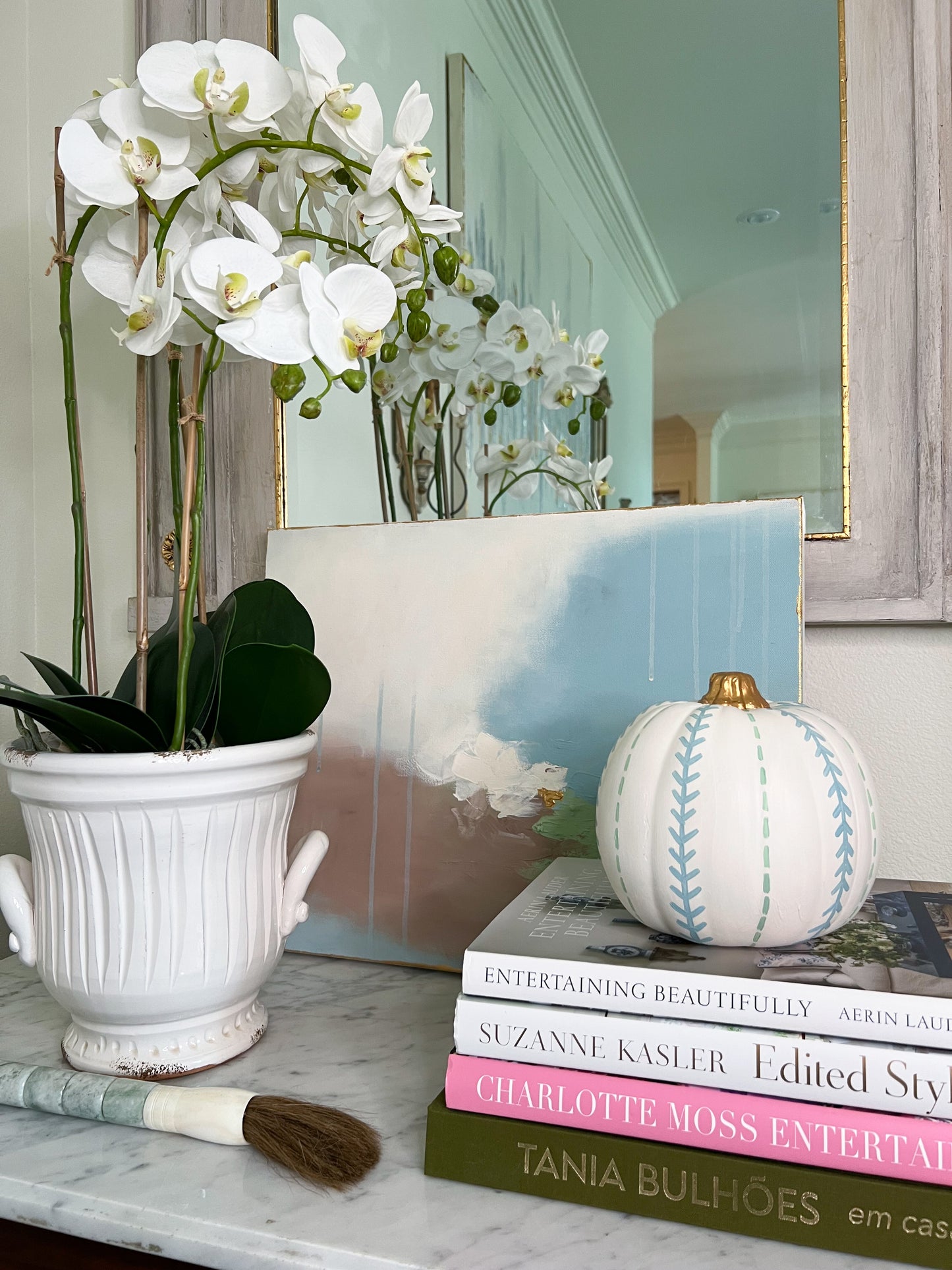 Small Cream Pumpkin I