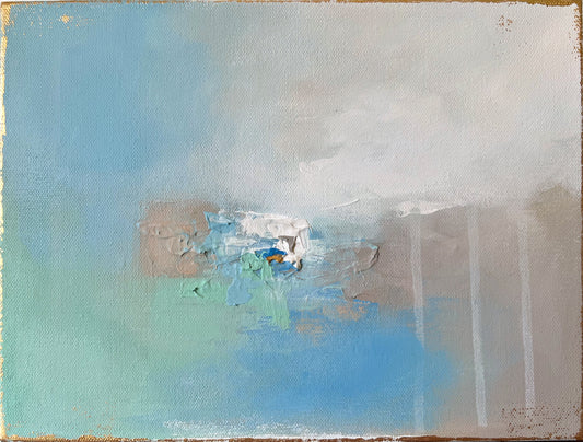 ”30A Sunset I” - 9” x 12”