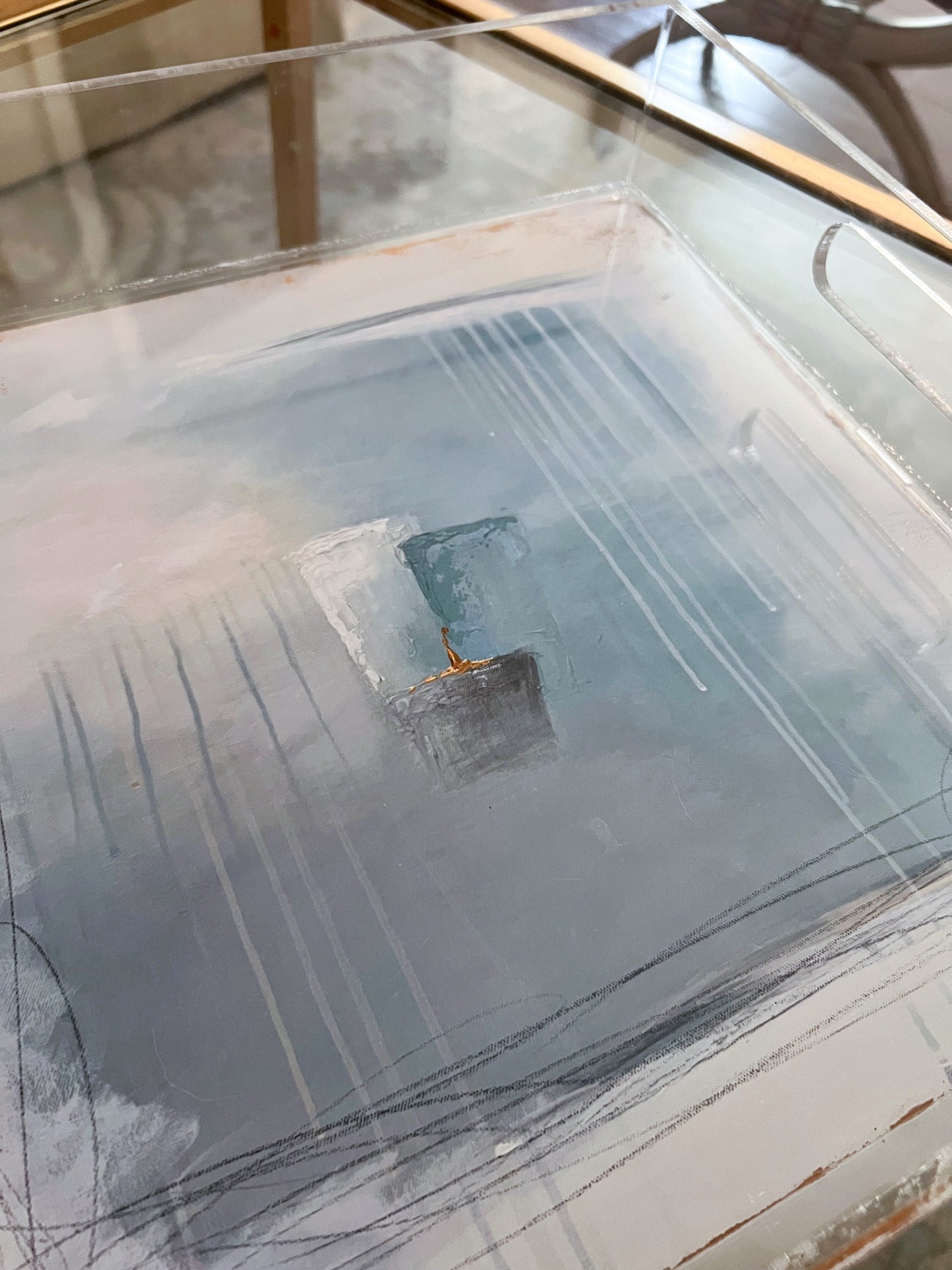 Acrylic Tray "Seaside Whispers"