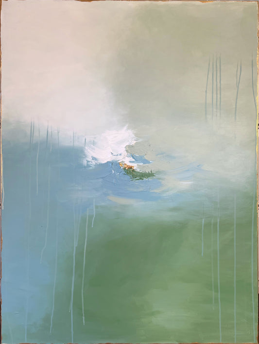 “Green Reverie” - 40” x 30”