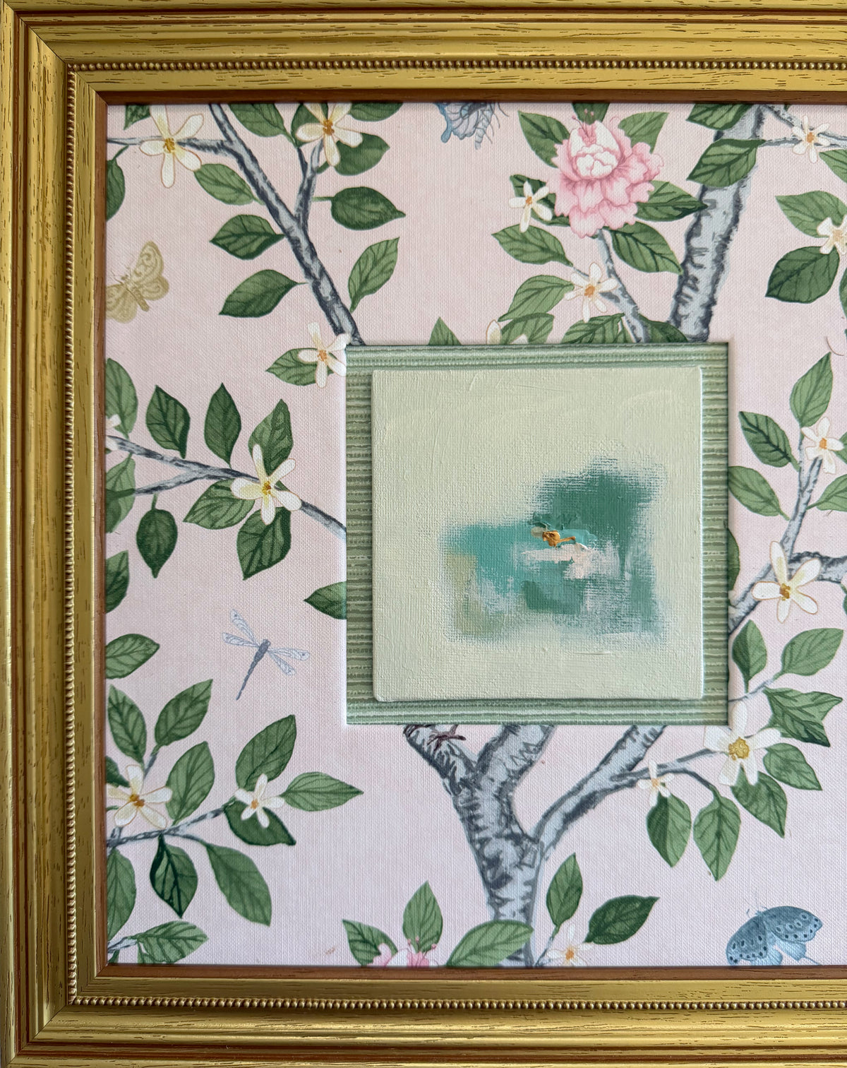 “Blush and Bloom” - 13” x 13”