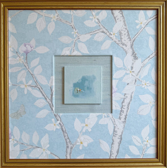 “Bluebird Morning” - 22” x 22”
