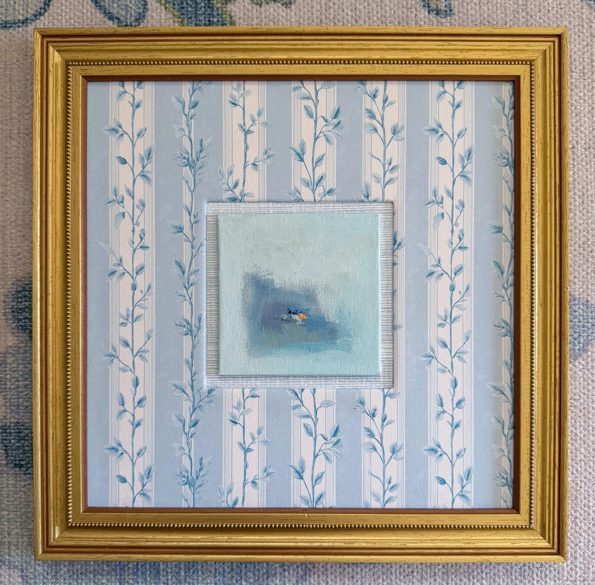 “Sunday Blue” - 13” x 13”