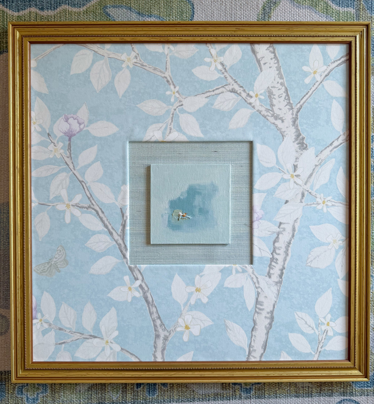 “Bluebird Morning” - 22” x 22”