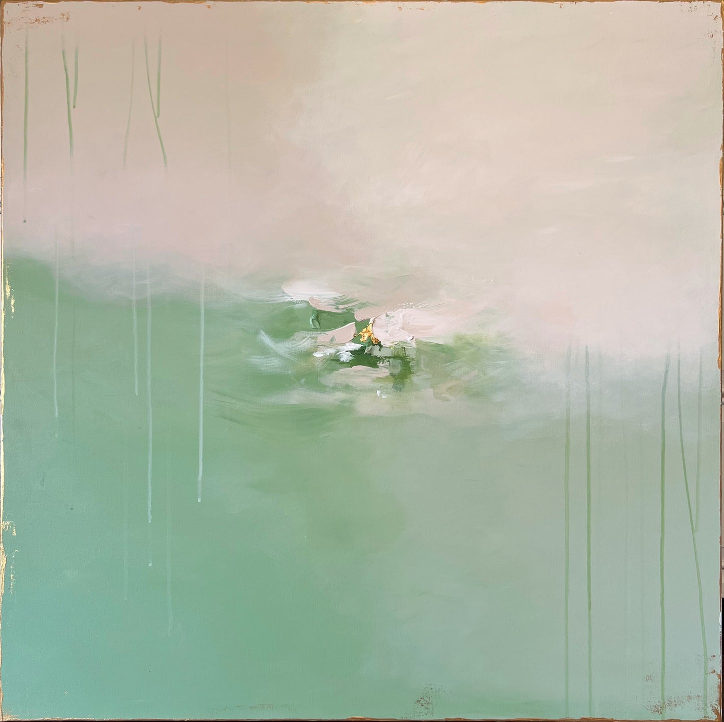 “Verdant Calm” - 36” x 36”