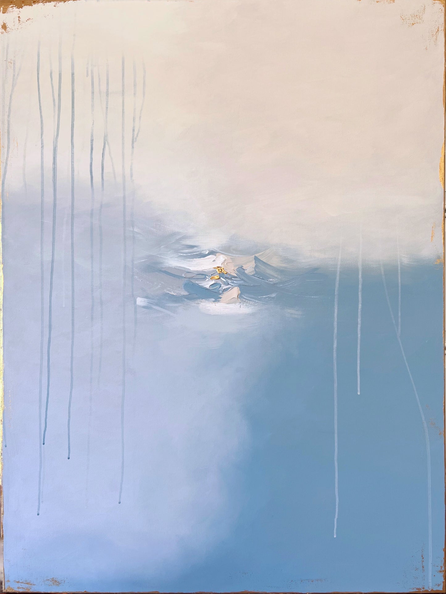 “Côte d’Azure” - 40” x 30”