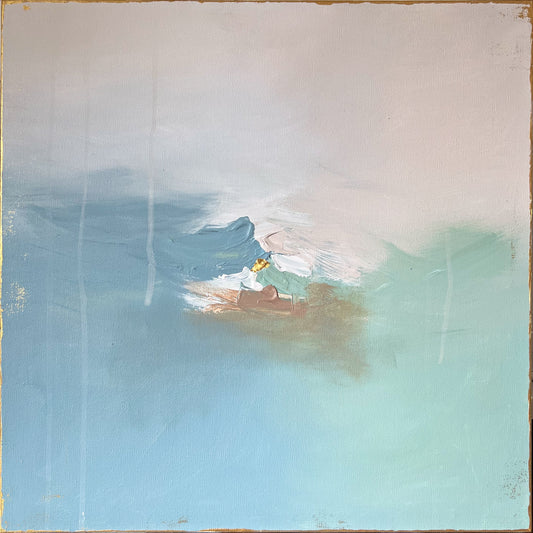 “Sea Glass Morning” - 20” x 20”