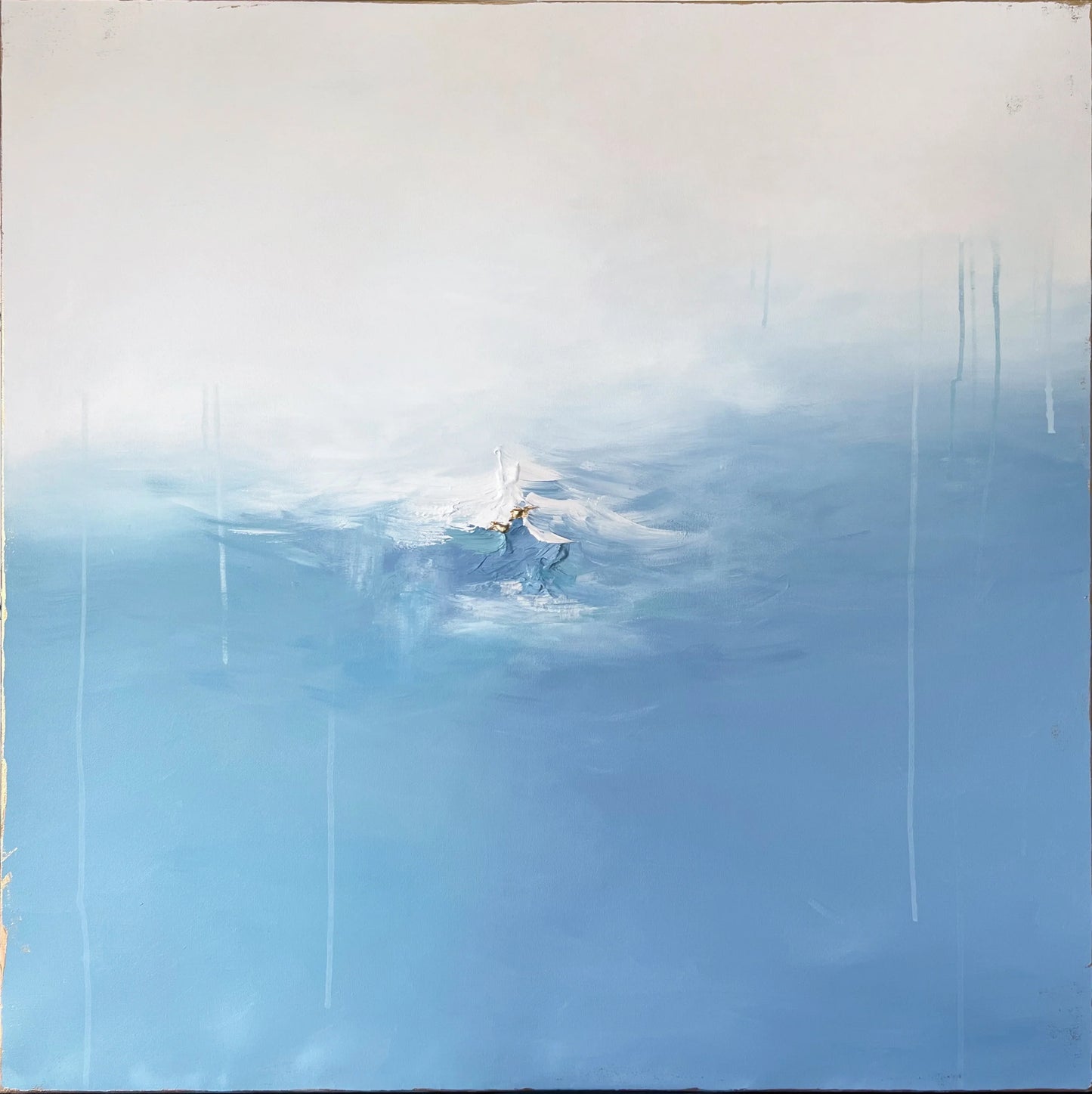 “Morning Along the Shore” - 36” x 36”