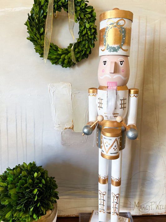 Nutcracker - White - 14” - *Preorder*