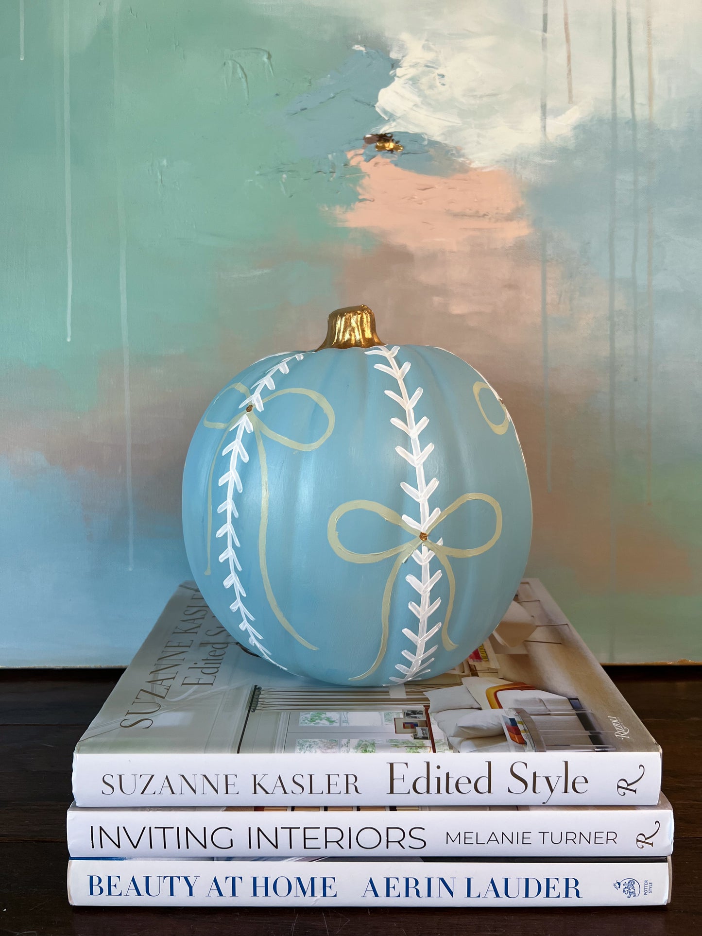 Medium French Blue Pumpkin I