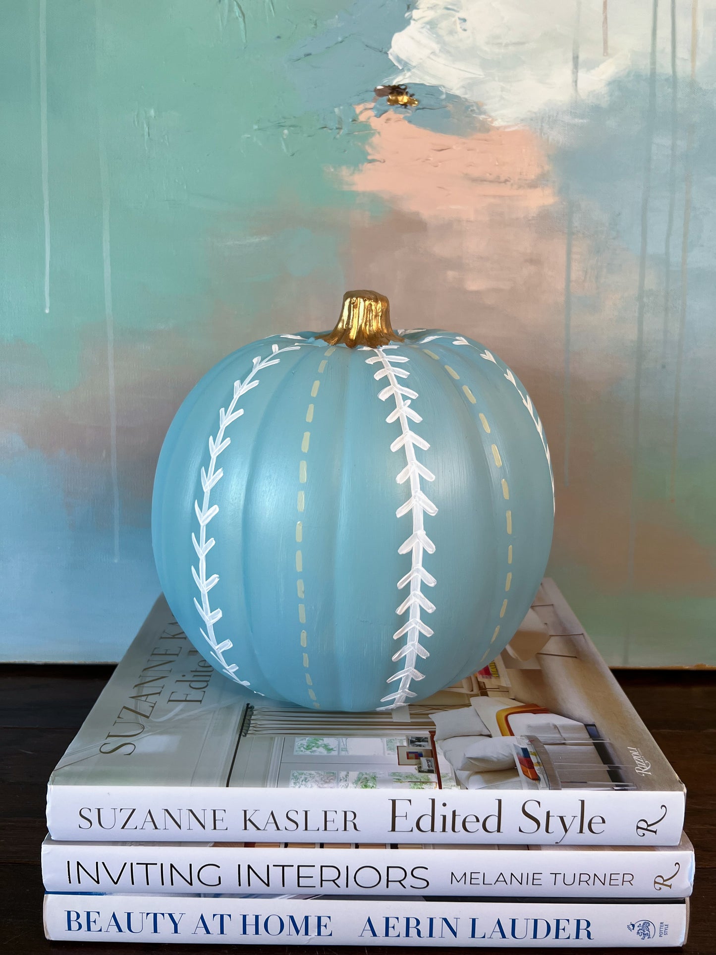 Medium French Blue Pumpkin II