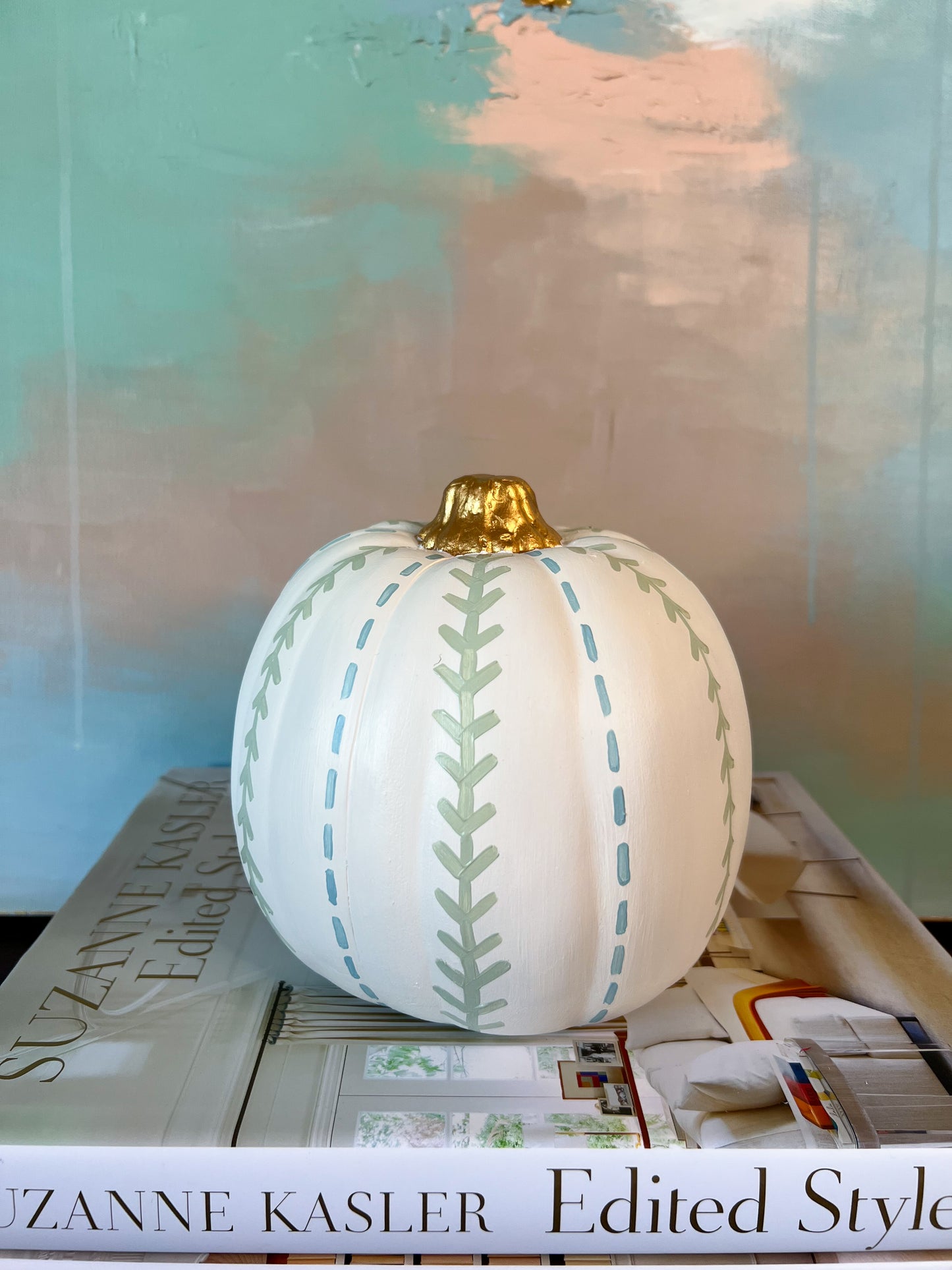 Small Cream Pumpkin II