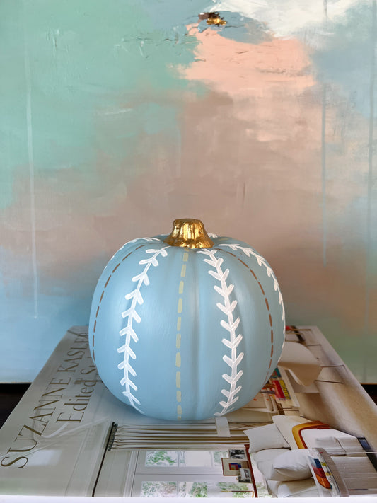 Small French Blue Pumpkin I