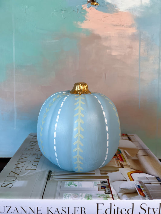 Small French Blue Pumpkin II