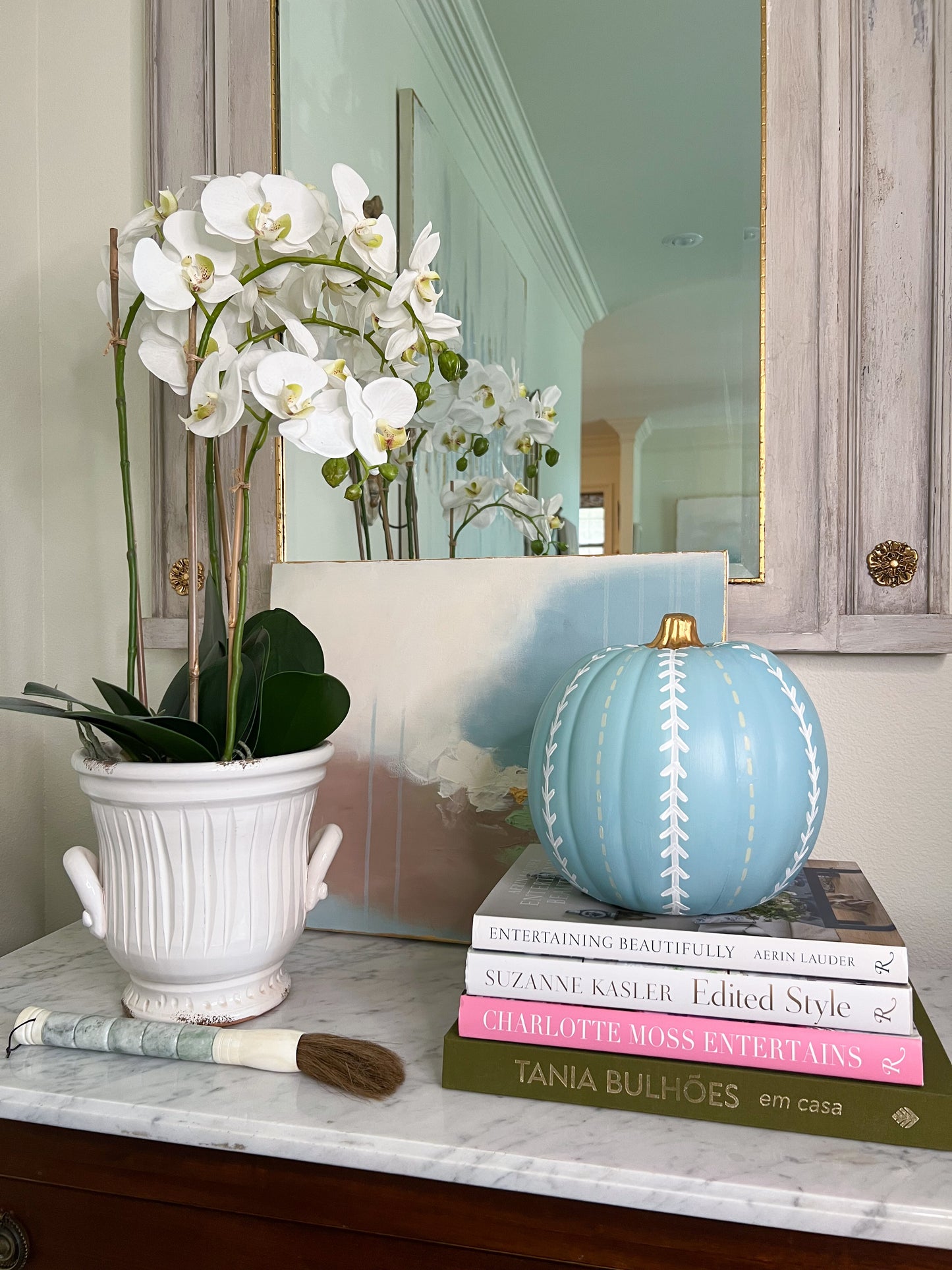Medium French Blue Pumpkin II