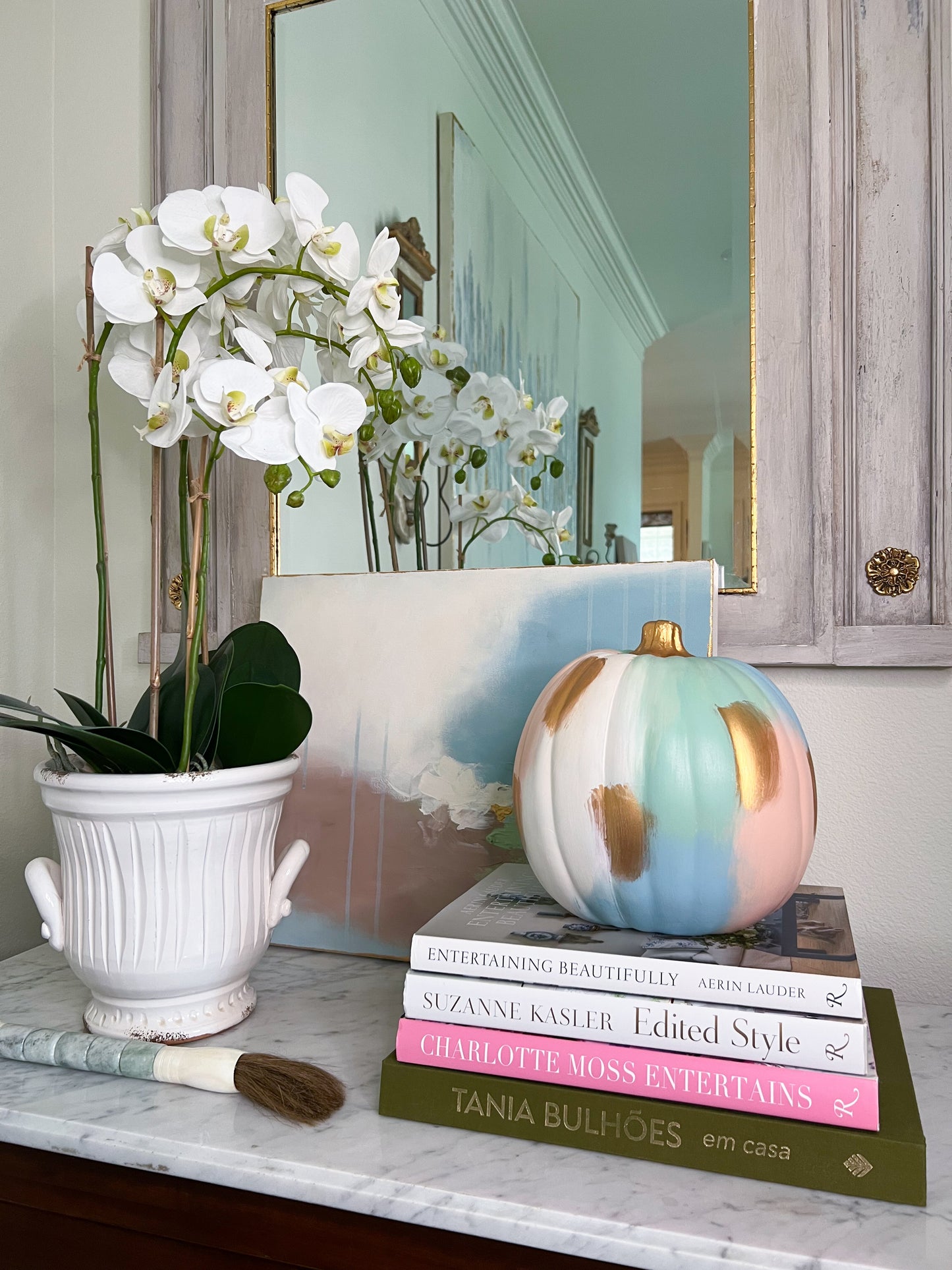 Medium Painterly Pumpkin I