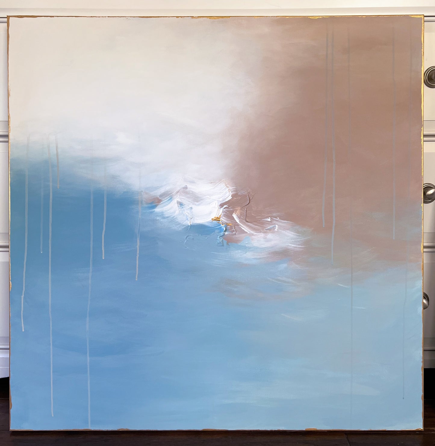 “Weightless Horizon” - 36” x 36”