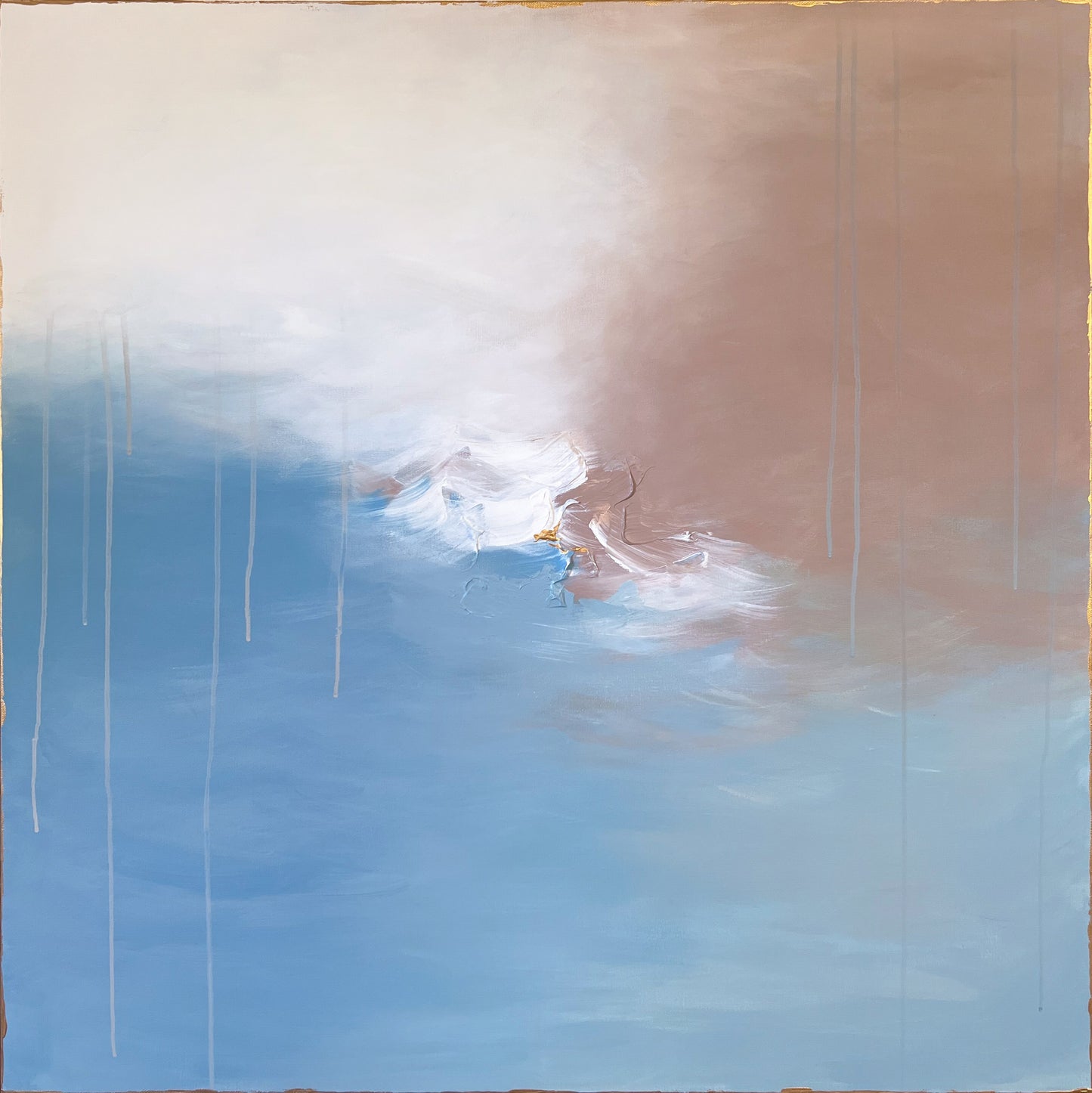 “Weightless Horizon” - 36” x 36”