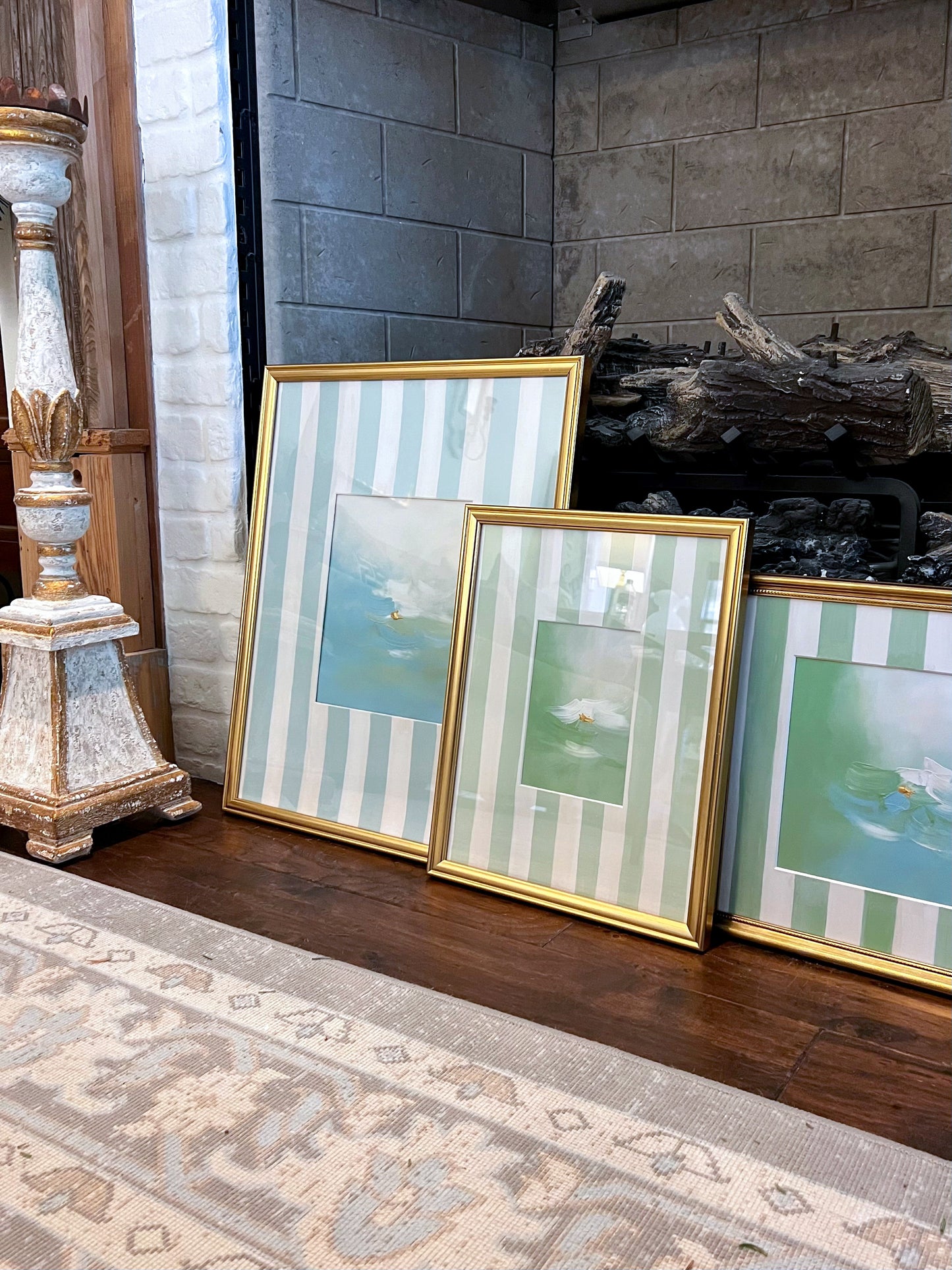 “Stillness in Bleu” - 21” x 17”