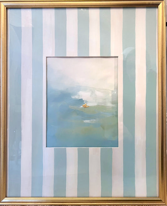 “Stillness in Bleu” - 21” x 17”